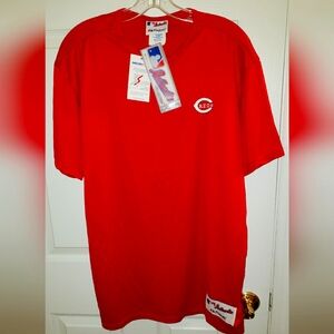 MLB Authentic Cincinnati Reds Microtec Jersey Adult LG